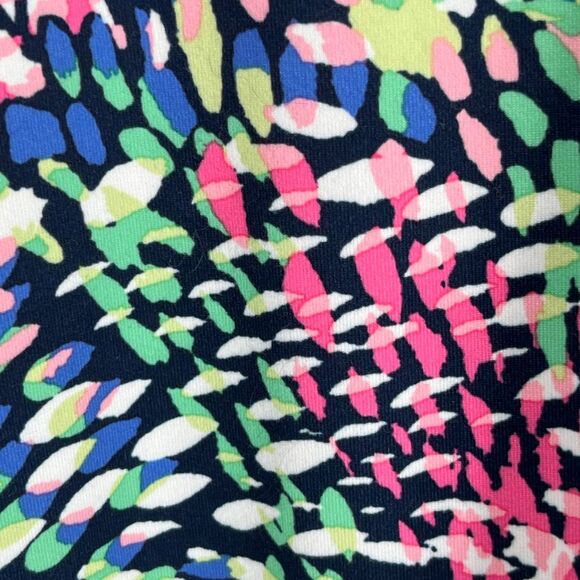 T BY TALBOTS On The Move Pullover Quarter Zip M Multicolor Athleisure UPF 50+ - Picture 13 of 15